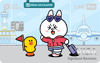 LINE Pay商務御璽旅行兔